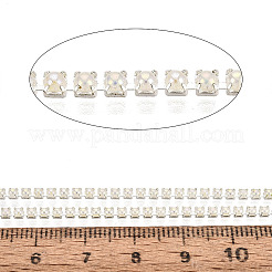 Cadenas de tenis de imitación de perlas de hierro y plástico ABS&nbsp;CH-Q006-01A-17