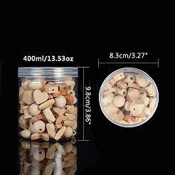 Perles de bois non finies et non teintes&nbsp;WOOD-NB0001-34