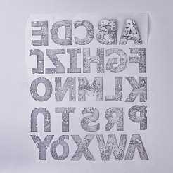 Алфавит утюг на переносах аппликация круто тепло винил термотрансферные наклейки для одежды значок украшения ткани DIY-WH-0151-34B