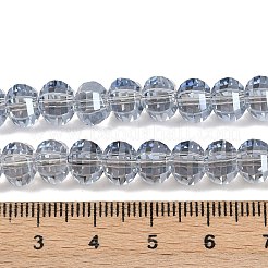 Гальванизируйте прозрачное стекло бисер нитей EGLA-B011-08A-PL04