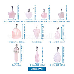 Сердце драгоценный камень подвески G-TA0001-19