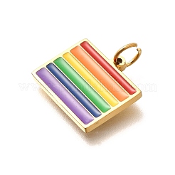 Эмалевые подвески из нержавеющей стали Pride 304&nbsp;STAS-B079-01G-13