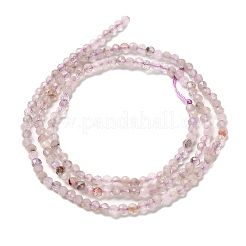 Природный аметист нитей бисера&nbsp;LS-G-RM2025-29-2mm
