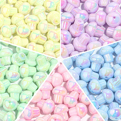 Непрозрачные акриловые бусины&nbsp;FIND-CJC0010-85