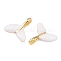 Латунь эмаль подвески&nbsp;KK-B167-02G-02