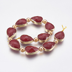 Непрозрачное стекло бисер нитей&nbsp;EGLA-I008-07G