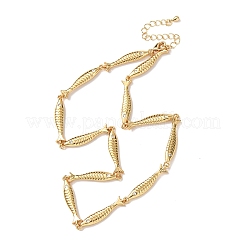 Collares de latón para mujer&nbsp;NJEW-Z113-01G