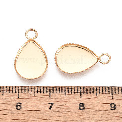 Подвеска с латунным ободом и кабошоном KK-N276-02G