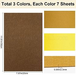 21шт. нетканый войлочный материал 3 цветов&nbsp;SENE-CP0001-01B