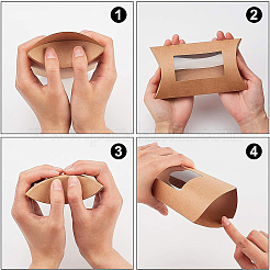 Boîtes d'oreiller en papier&nbsp;CON-WH0073-49A
