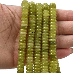 Тайвань природного нефрита бисер нитей&nbsp;G-G329-A07-3x8mm