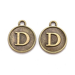Aluminium-Anhänger Fassungen für Cabochons&nbsp;PALLOY-N156-01D-AB