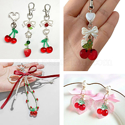 30 шт. 5 стиля подвески из прозрачного акрила и смолы&nbsp;OHAR-SC0001-15