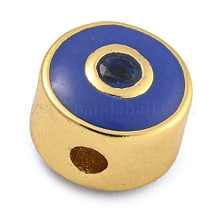 Стойки обшивки латунь микро проложить кубического циркония бусы KK-G513-72A-10G