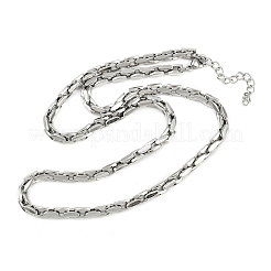 Ожерелья из нержавеющей стали 304 для женщин и мужчин NJEW-Z093-02P
