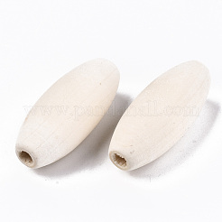 Незавершенные бусы из натурального дерева WOOD-R270-01