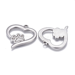 Кабошоны для подвесок из нержавеющей стали 304 для эмали&nbsp;LS-STAS-F249-46P