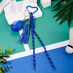 1 pendentif décoratif en coton tressé&nbsp;AJEW-TA0002-56A