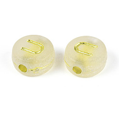 Perline acriliche luminose satinate&nbsp;FACR-T008-02U