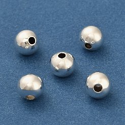 Круглых бусин латунные&nbsp;KK-A276-02B-S