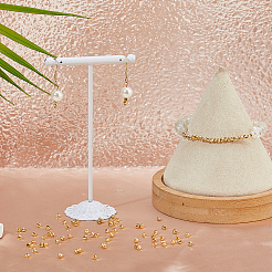 100 шт. Латунные бусины KK-HS0015-29G