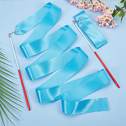 4 шт. поликоттоновые танцевальные ленты с палочкой AJEW-CN0004-18