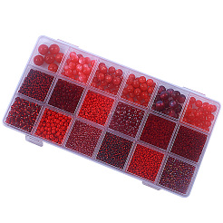 Kit de recherche de fabrication de bijoux en résine et perles acryliques&nbsp;DIY-NB0012-04G