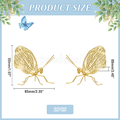 Украшение домашнего дисплея из цинкового сплава&nbsp;DJEW-WH0039-75A