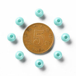 Opake Legierung Perlen&nbsp;MACR-S370-C6mm-SS2107