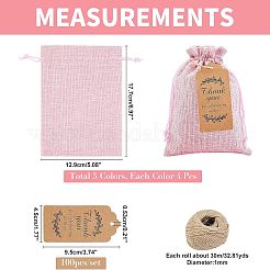 Мешковины упаковочные пакеты ABAG-NB0001-19