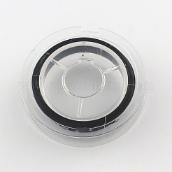 タイガーテールワイヤー  ナイロン被覆ステンレス鋼  ブラック  0.38mm  約32.8フィート（10m）/ロール&nbsp;TWIR-S001-0.38mm-14