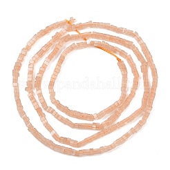 Натуральный Sunstone бисер пряди G-K399-B06-01