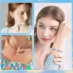 DIY-Set zur Herstellung eines Stretcharmbands mit Fischperlen&nbsp;GLAA-SC0001-77A