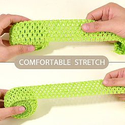 8 пачка 8-х цветных эластичных лент для вязания крючком&nbsp;WCOR-GF0001-04B