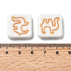 Фарфоровые бусины ручной работы&nbsp;PORC-Z004-02C