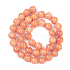 Natur Mashan Jade Perlen Stränge&nbsp;DJAD-12D-18-2