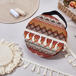 Хлопковая бахрома кружевная отделочная лента&nbsp;OCOR-WH0105-008C