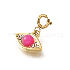 Подвеска из нержавеющей стали 304 со стразами STAS-H202-19G