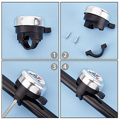 Я люблю велосипедные звонки из велосипедного сплава&nbsp;FIND-WH0117-97B