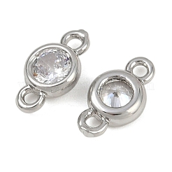 Латунные подвески из прозрачного кубического циркония KK-H078-08P