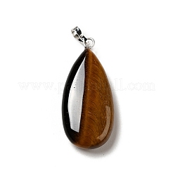 Природных тигровый глаз подвески&nbsp;G-P474-01P-12