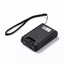 Lente d'ingrandimento con lente d'ingrandimento per gioielli tipo cassetto illuminato a led in plastica abs&nbsp;AJEW-M033-01P