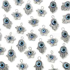 10 шт. подвески из смолы и сплава от сглаза&nbsp;PALLOY-FS00058-03