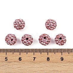 Бусины с класс А стразами RB-B025-25