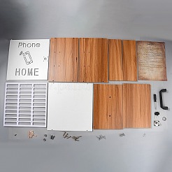 Holz Aufbewahrungsbox&nbsp;CON-WH0107-84