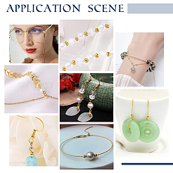 100 шт. крышки для обжимных бусин из нержавеющей стали 202 STAS-UN0043-65