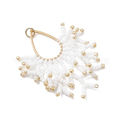 Подвески из стеклянного бисера PALLOY-MZ00938