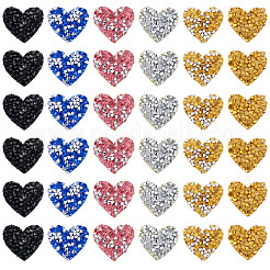 Полиэстеровые термоклеящиеся нашивки со стразами&nbsp;FIND-TA0002-53A