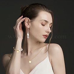 100 шт. 2 цвета латунная штамповка пустые бирки-брелки KK-AR0002-51