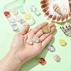 14шт 7 цвета бусины лэмпворк ручной работы&nbsp;LAMP-CJ0002-17